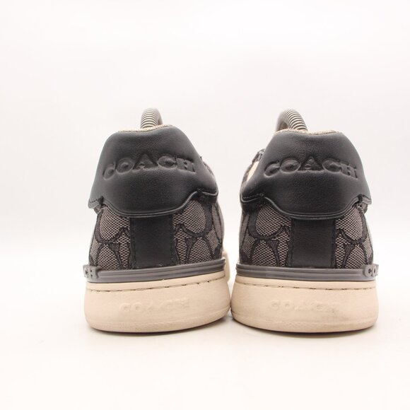 Coach Clip Men's 8.5 D Low Top Sneaker Signature Jacquard Color Black CI077 - Picture 5 of 10